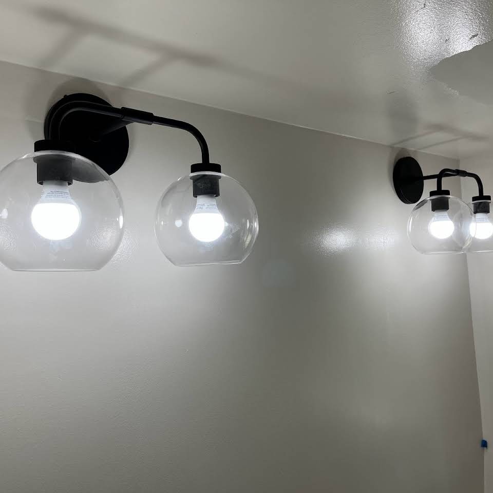 Vanity Sconce Install